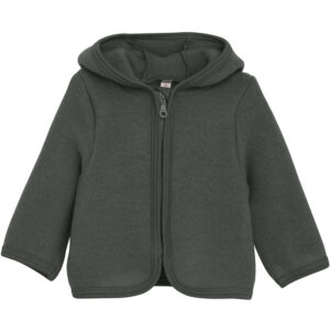 Uldfleece jakke m. øre (3 år/98 cm) - Huttelihut