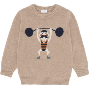 Organic HCPelle striktrøje (2 år/92 cm) - Hust & Claire