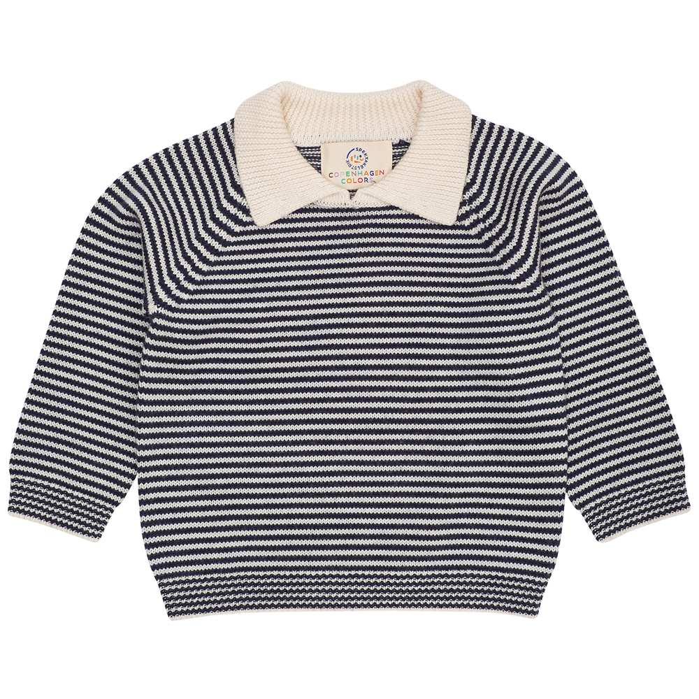 680a28c9d4a47MERINO_STRIPED_BLOUSE_W_COLLAR_CREAM-NAVY_STRIPE Merinould bluse (3 år/98 cm) - Copenhagen Colors