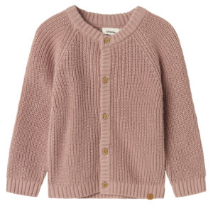 Organic NMNEmlen Lin cardigan (2 år/92 cm) - Lil' Atelier