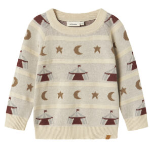 NMMLamai striktrøje (2 år/92 cm) - Lil' Atelier