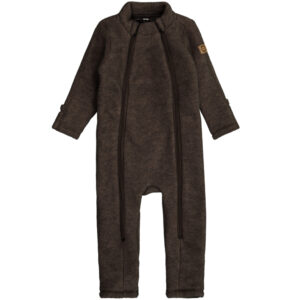 Uld fleecedragt (1 mdr/56 cm) - Mikk-line