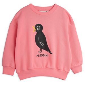 Organic blackbird sweatshirt (92/98) - Mini Rodini