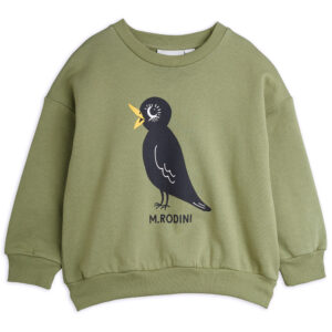Organic blackbird sweatshirt (92/98) - Mini Rodini