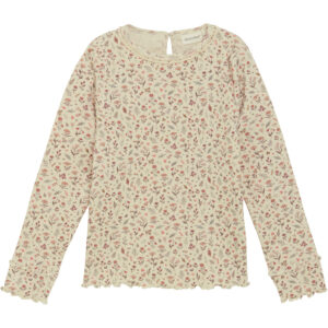 Organic rib bluse (3 år/98 cm) - Minymo