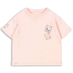 Organic Lettre t-shirt (18 mdr/86 cm) - Konges Sløjd x Rosie