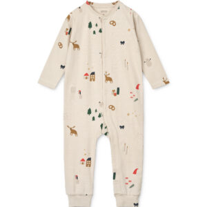 Organic Birk natdragt (50-56 cm) - Liewood