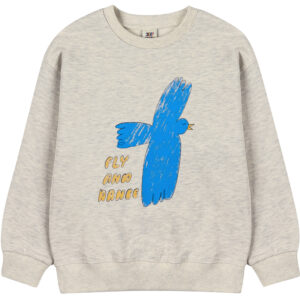 Flying Bird sweatshirt (2 år/92 cm) - Jelly Mallow