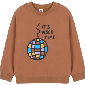 Disco Ball sweatshirt (3 år/98 cm) - Jelly Mallow