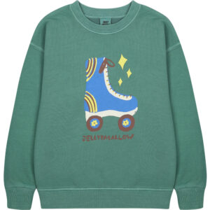 Roller Disco sweatshirt (2 år/92 cm) - Jelly Mallow