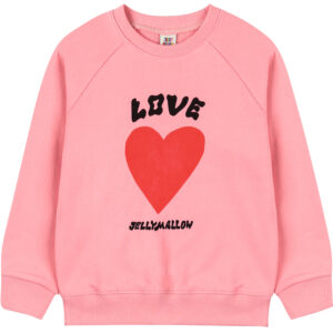 Love sweatshirt (2 år/92 cm) - Jelly Mallow