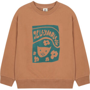 Flower Garden sweatshirt (3 år/98 cm) - Jelly Mallow