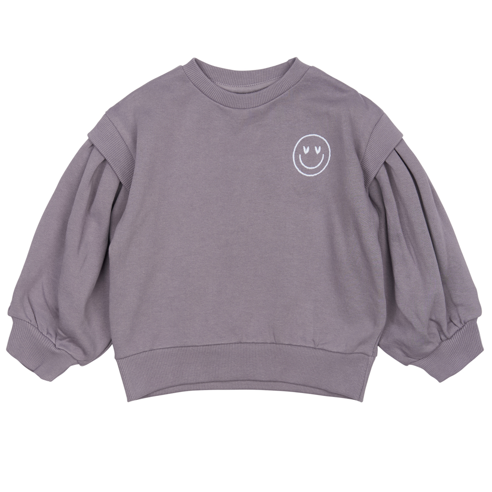 682ec3042aee9TNST6301_-_TNSTPrissy_OS_Sweatshirt_-_GRAY_RIDGE_-_Main Organic TNSTPrissy sweatshirt (3 år/98 cm) - The New Siblings