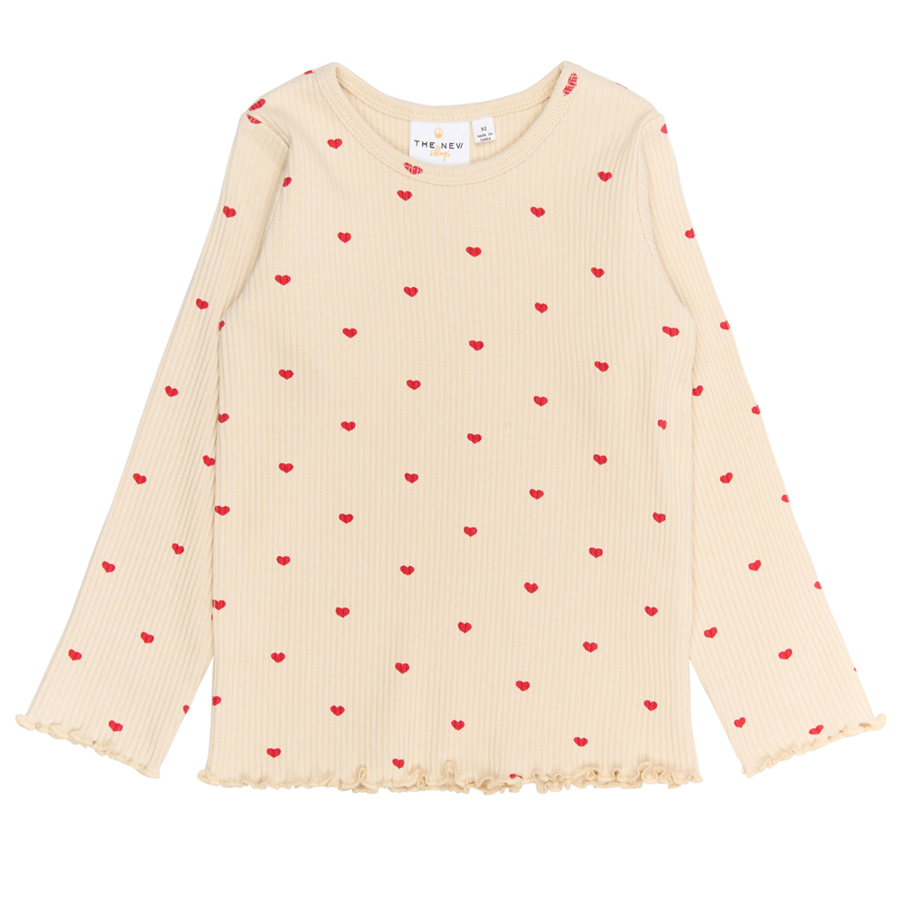 Organic TNSTRhea rib bluse (18 mdr/86 cm) - The New Siblings