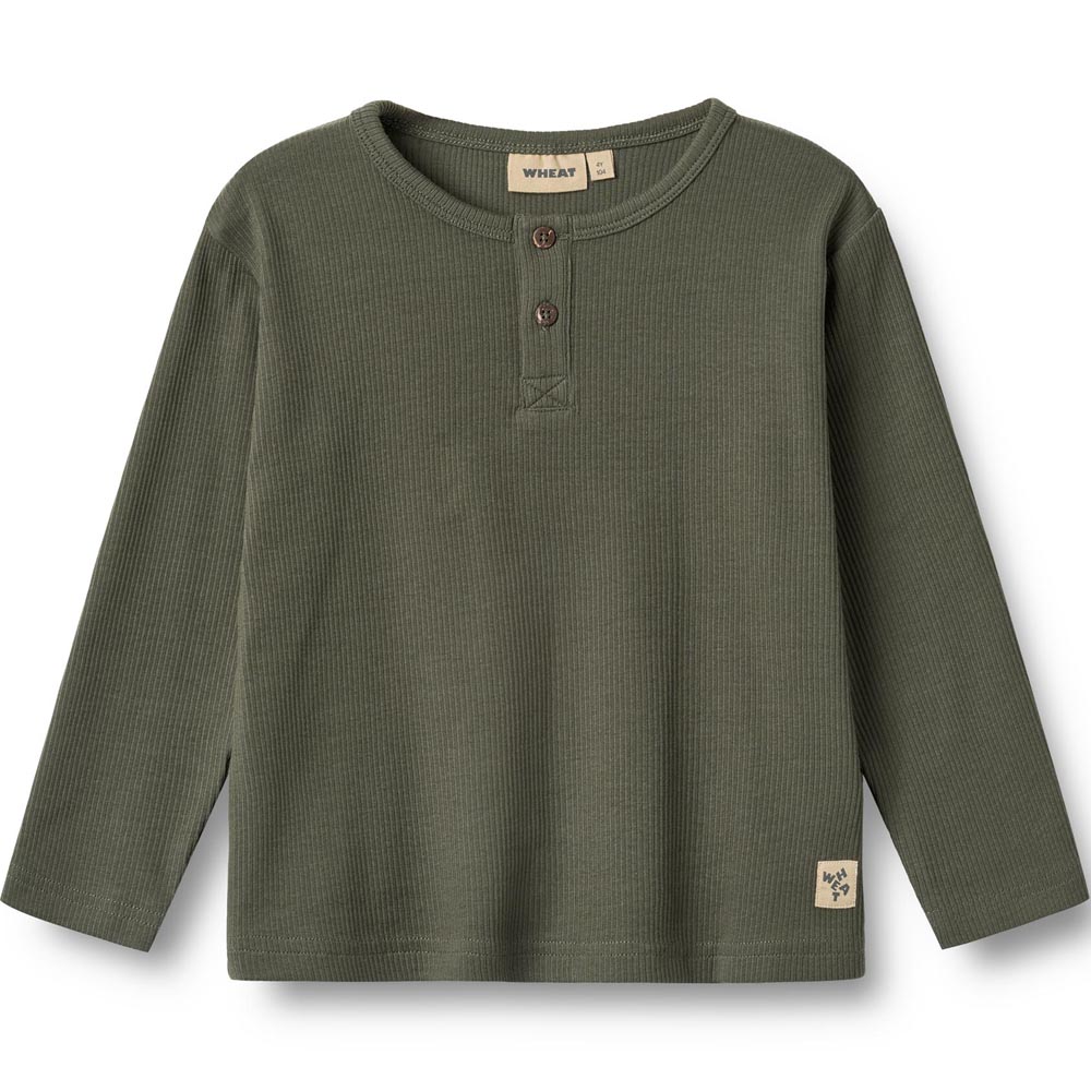 Organic Morris bluse (3 år/98 cm) - Wheat