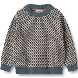 Organic Flores striktrøje (2 år/92 cm) - Wheat