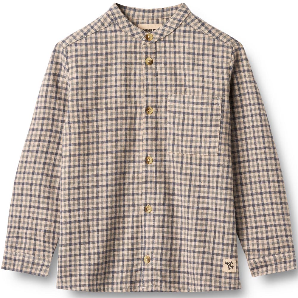 Organic Willum skjorte (3 år/98 cm) - Wheat