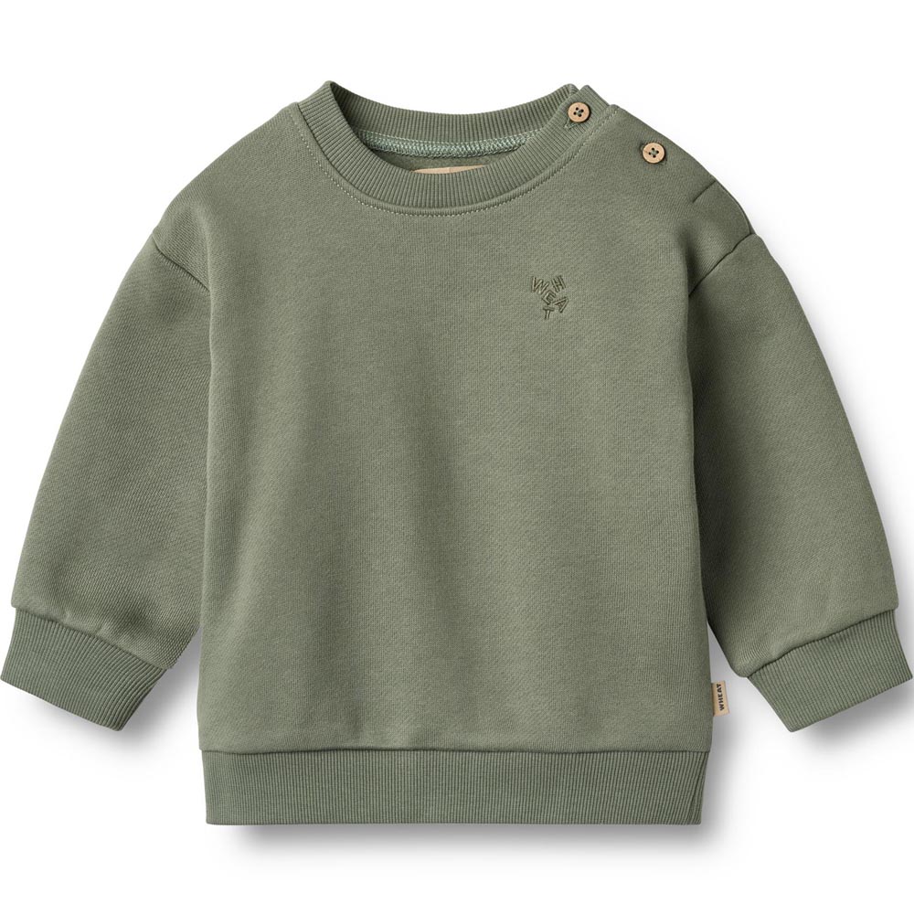 Organic Willi sweatshirt (18 mdr/86 cm) - Wheat