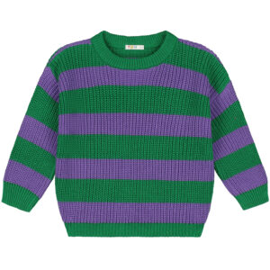 Organic striktrøje (1-2 år) - Yuki Kidswear