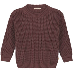 Organic striktrøje (7-8 år) - Yuki Kidswear