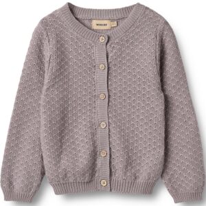 Organic Magnella cardigan (3 år/98 cm) - Wheat