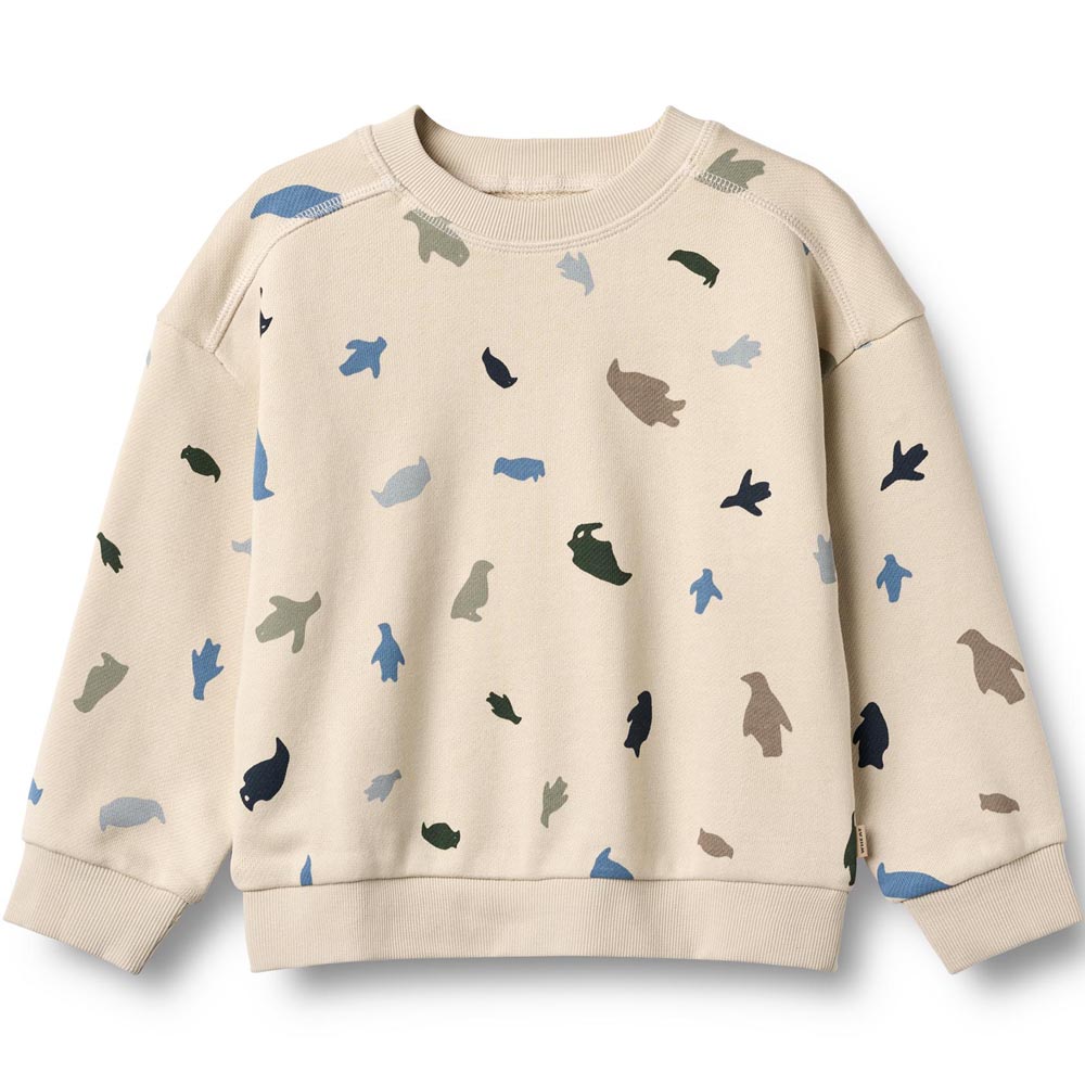 Organic Sandro sweatshirt (3 år/98 cm) - Wheat