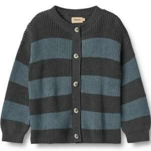 Organic Noor cardigan (2 år/92 cm) - Wheat