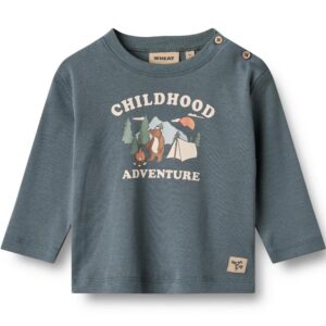 Organic Ray bluse (18 mdr/86 cm) - Wheat