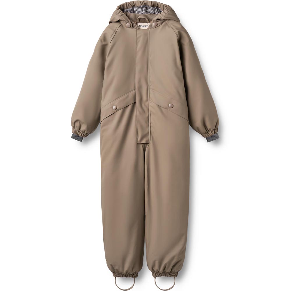 68306618934577106-975R_GRS_-_Thermo_Rain_Suit_Aiko_-_1138_dry_wood_-_Extra_0 Recycled Aiko termo regndragt (5 år/110 cm) - Wheat