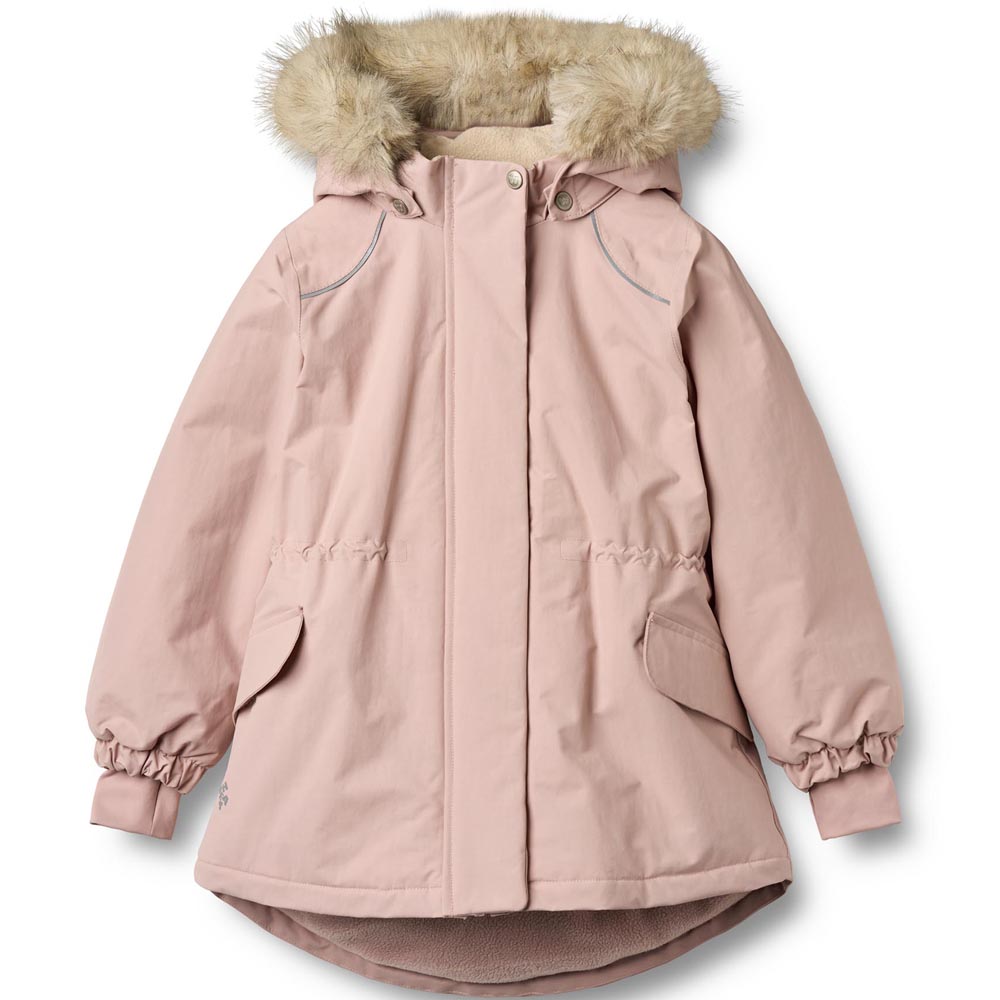 Recycled Mathilde vinterjakke (3 år/98 cm) - Wheat