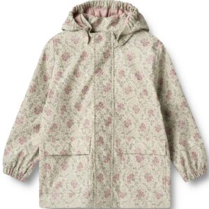 Recycled Ollo regnjakke (3 år/98 cm) - Wheat