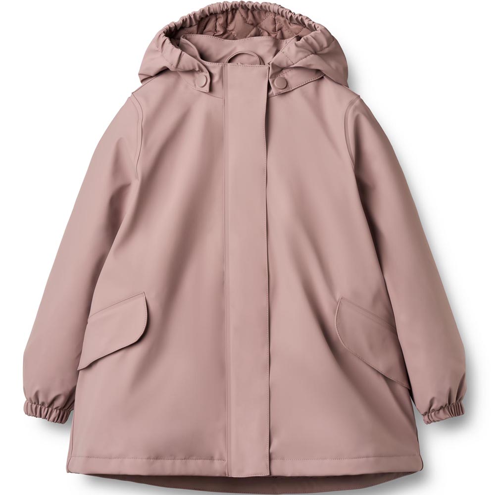 Recycled Rika termo regnjakke (3 år/98 cm) - Wheat