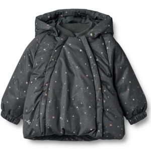 Recycled Morgen pufferjakke (12 mdr/80 cm) - Wheat