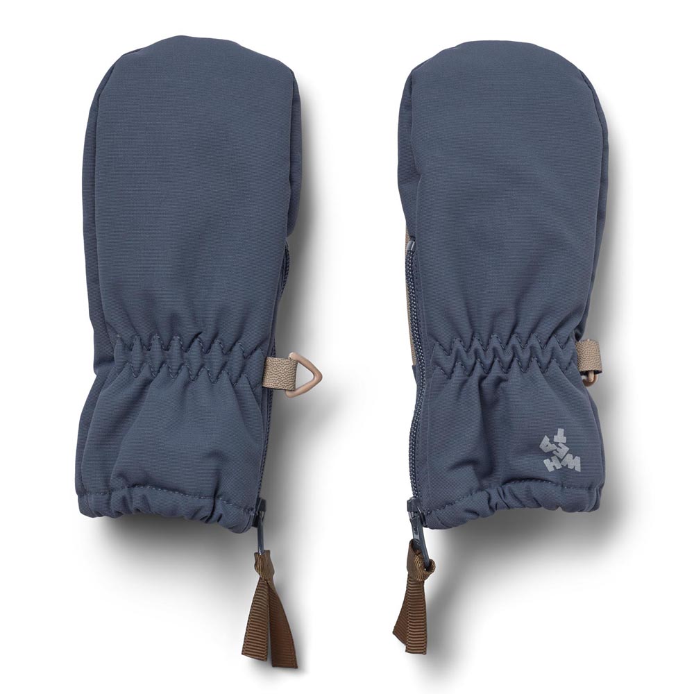 Recycled lynlås luffer (6-12 mdr) - Wheat