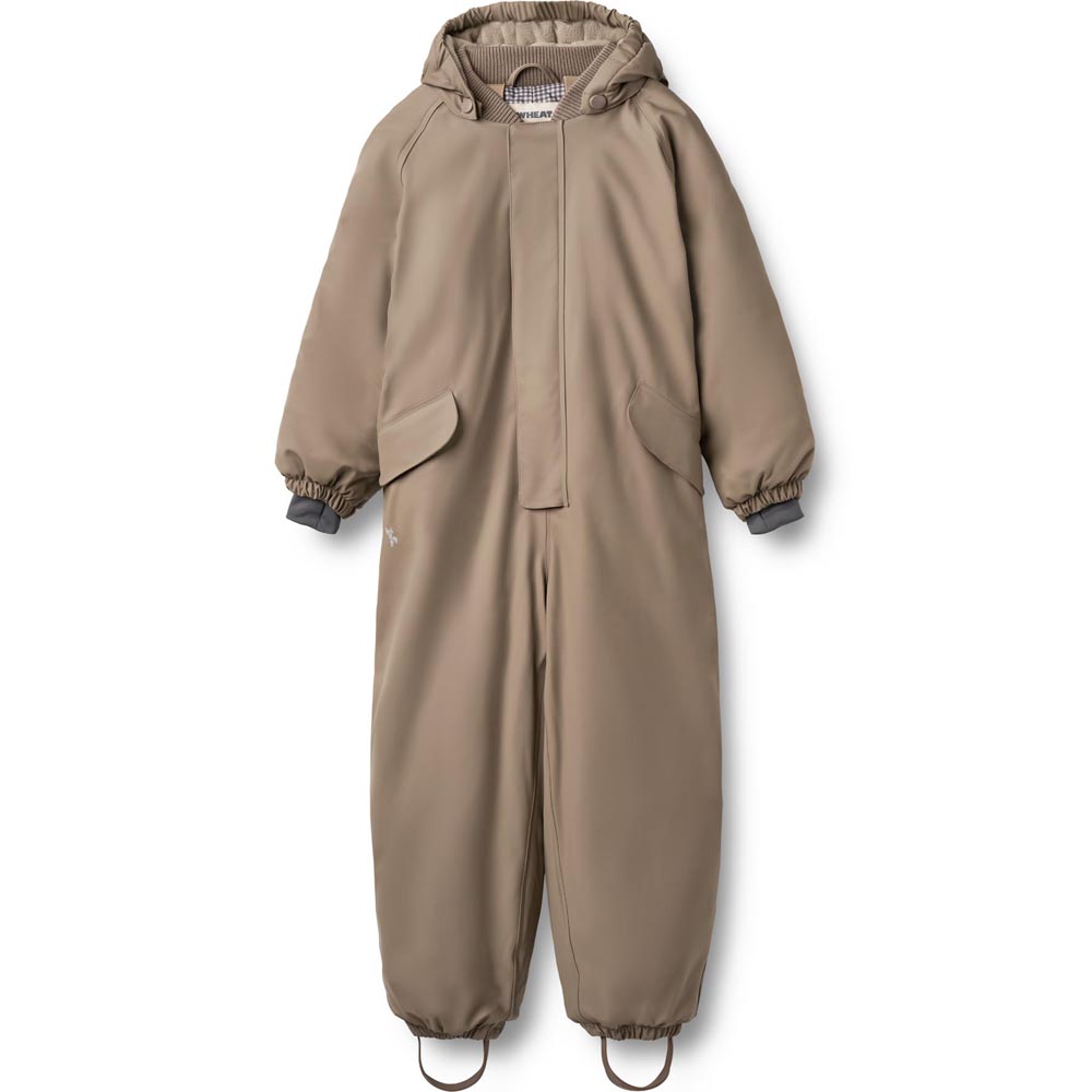 Recycled Ludo gummiflyverdragt (4 år/104 cm) - Wheat