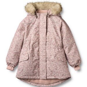 Recycled Mathilde vinterjakke (3 år/98 cm) - Wheat