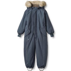 Recycled Moe flyverdragt m. pels (4 år/104 cm) - Wheat