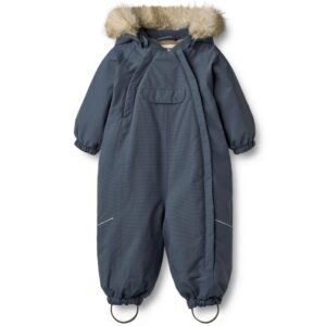 Recycled Nickie flyverdragt m. pels (2 år/92 cm) - Wheat