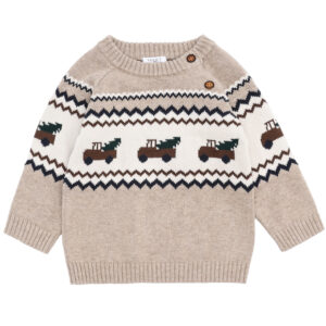 Organic HCPerry striktrøje (12 mdr/80 cm) - Hust & Claire