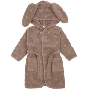 Organic badekåbe m. hætte (92-98 cm) - Müsli by Green Cotton