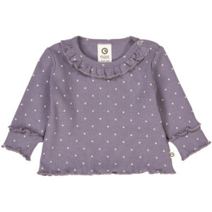 Organic Dot rib bluse (18 mdr/86 cm) - Müsli by Green Cotton