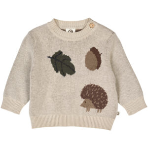 Organic Acorn striktrøje (18 mdr/86 cm) - Müsli by Green Cotton