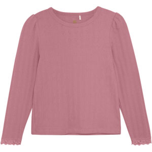 Organic pointelle bluse (3 år/98 cm) - En Fant