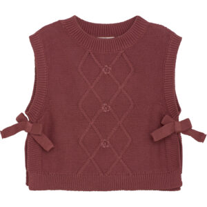 Organic strikvest (4 år/104 cm) - En Fant