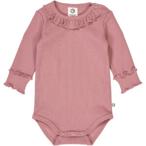 Organic Cozy me rib body (6 mdr/68 cm) - Müsli by Green Cotton