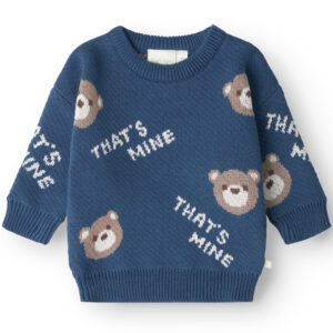 Organic Florian striktrøje (18 mdr/86 cm) - That´s Mine