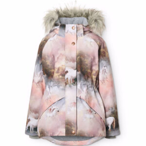 Cathy vinterjakke m. pels (4 år/104 cm) - Molo