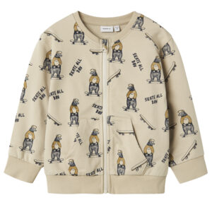 Organic NMMLogan zip trøje (2 år/92 cm) - Name it