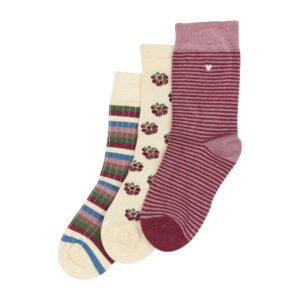 3-pak bambus strømper (35-38) - Minipop