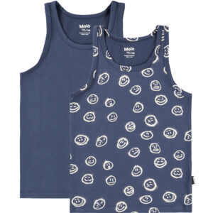 Organic 2-pak Jayden undertrøje (98-104 cm) - Molo